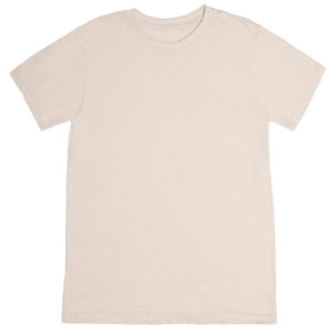 Ανδρικό κοντομάνικο μακό μπλουζάκι T-Shirt Άμμος