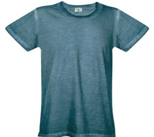 Ανδρική μπλούζα T-shirt cool dyed Πετρόλ