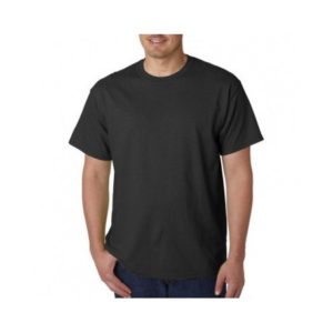 Ανδρικό ΥΠΕΡΜΕΓΕΘΕΣ κοντομάνικο μακό μπλουζάκι T-Shirt μαύρο 5XL