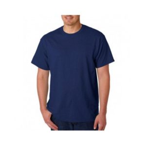 Ανδρικό κοντομάνικο μακό μπλουζάκι T-Shirt μπλε σκούρο