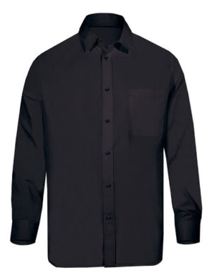 Ανδρικό μακρυμάνικο πουκάμισο Fageo μαύρο