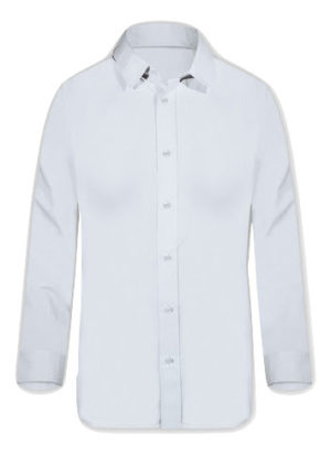 Γυναικείο μακρυμάνικο πουκάμισο Fageo λευκό