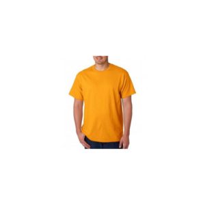 Ανδρικό κοντομάνικο μακό μπλουζάκι T-Shirt χρυσό