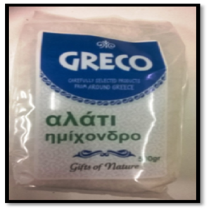 coarse salt GRECO 500gr