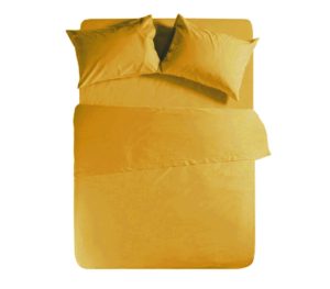 Nef-Nef Σεντόνι Basic Μονό με λάστιχο 100X200+30cm Yellow