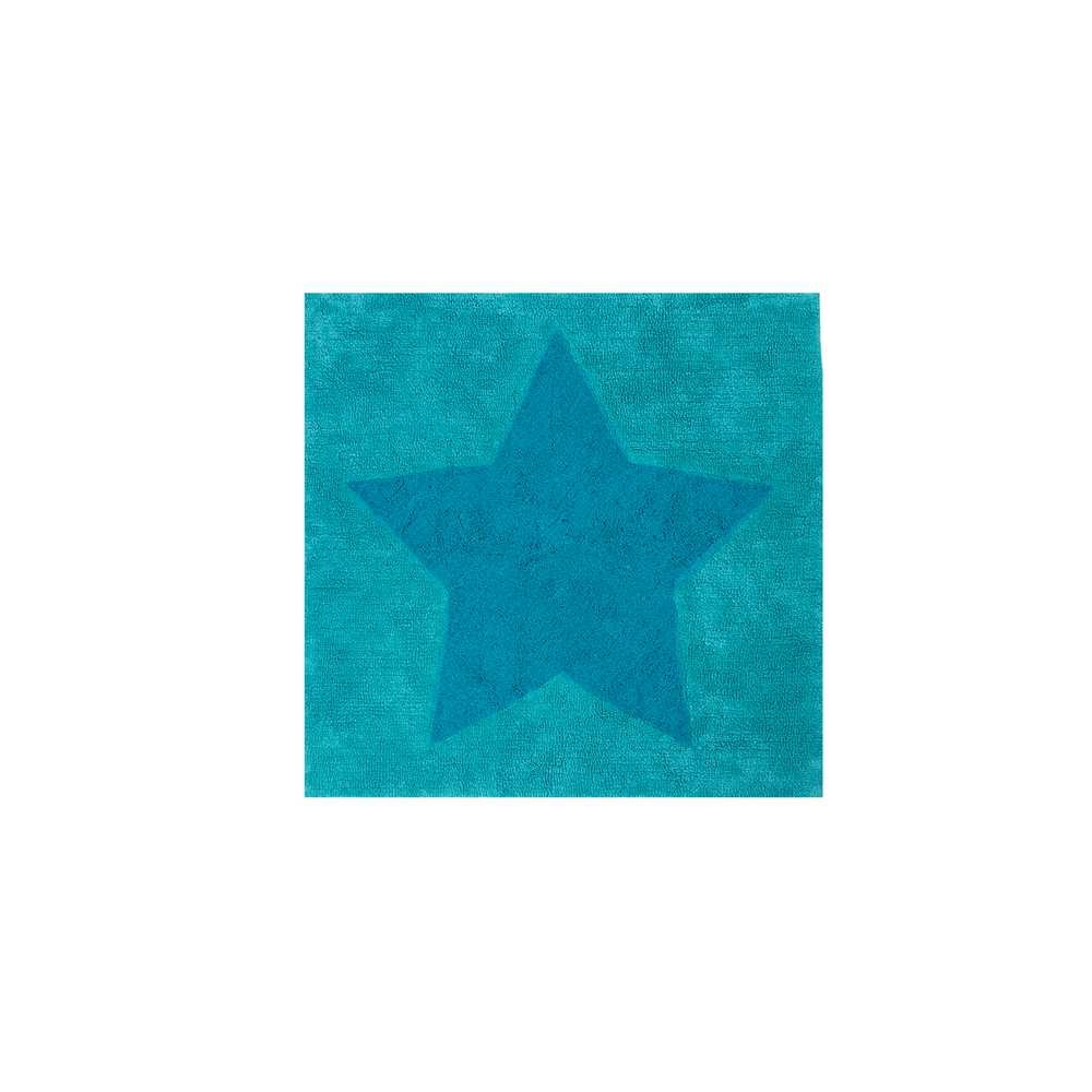 ΧΑΛΙ 120x120 (JUNIOR STAR AQUA) - NEF NEF JUNIOR STAR AQUA / 100% ΒΑΜΒΑΚΙ