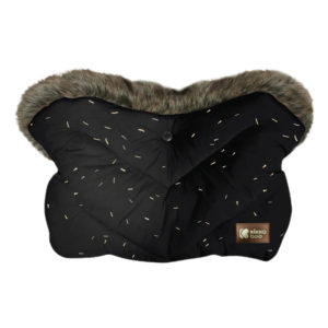 Γάντια Καροτσιού Kikka boo Luxury Fur Confetti Black