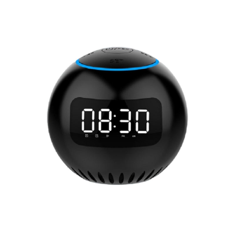 Mini Ψηφιακό Ρολόι LED Ξυπνητήρι TF/FM με Bluetooth Ηχείο Α20