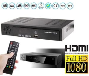 Ψηφιακός Aποκωδικοποιητής Terrestre DVB-T2 Digital TV Full HD 1080P MKV HDMI