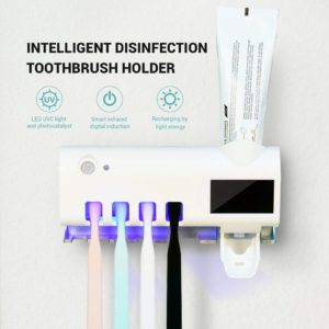 Βάση 2 Σε 1 Αποστειρωτής Οδοντόβουρτσας + Δοσομετρητής Οδοντόκρεμας LY-50273