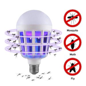 Λάμπα LED 15W + Ηλεκτρικό Εντομοκτόνο 2 σε 1 Εντομοπαγίδα Κουνουπιών Mosquito Killer Lamp