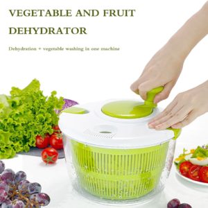 Πολυλειτουργικός Περιστροφικός Στεγνωτήρας για Λαχανικά και Φρούτα 5L Salad Spinner A-PLUS JM602