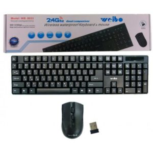 Wireless Waterproof Keyboard + Mouse WB8033