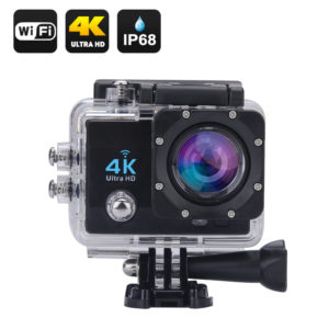 WiFi Waterproof Sports Action Camera 4K Ultra HD 16MP 2 LCD Display HDMI