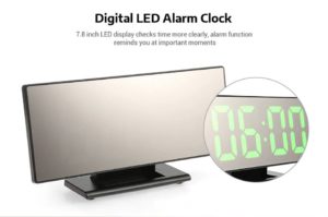 Ψηφιακό Ξυπνητήρι Ρολόι LED Καθρέπτης Πολλαπλών Λειτουργιών DS-3618L
