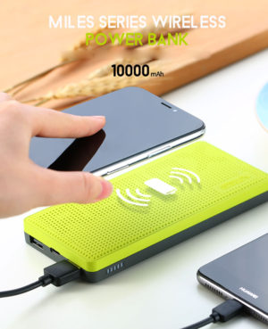 Wireless Power Bank Qi Charger 10000mAh Remax Miles