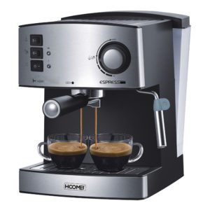 Αυτόματη Mηχανή Espresso - Cappuccino Inox 15bar 850W HM-5780