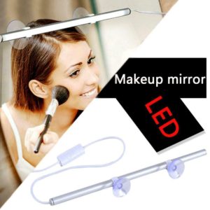 Slim LED Φωτιστικό Μπάρα Καθρέπτη Μακιγιάζ με Βεντούζες + Ρυθμιζόμενο Φωτισμό - Beauty Bright Makeup