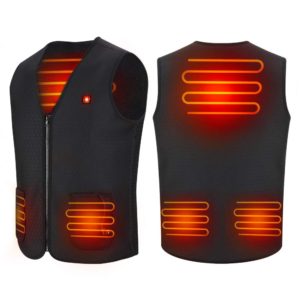θερμαινόμενο Γιλέκο Μοτοσυκλέτας USB Unisex Heated Vest