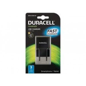 Duracell USB Fast Charger (DRACUSB3-EU) Black