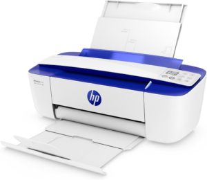 HP 3760 All In One Deskjet Color Inkjet Printer White/Blue T8X19B