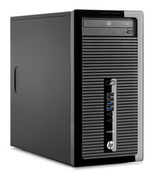 HP PC ProDesk 400 G1 MT, i5-4590, 8GB, 256GB SSD, DVD, REF SQR