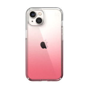SPECK IPHONE 14 CASE (150064-9509) PRESIDIO PERFECT CLEAR OMBRE (CLEAR/VINTAGE ROSE FADE)