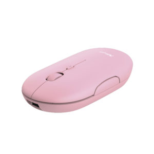 Trust Puck Rechargeable Bluetooth Wireless Mouse - pink (24125) (TRS24125)