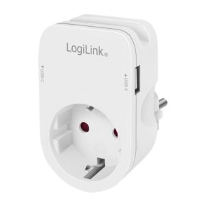 Protection Socket 1xSchuko with USB/Type-C Logilink PA0259 (030752)