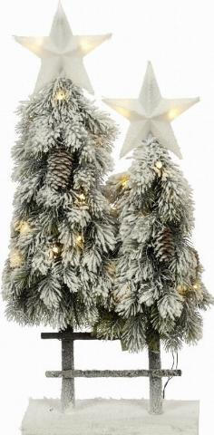 TnS Φωτιζόμενα Χριστουγεννιάτικα Διακοσμητικά Δεντράκια (ΧΤR-DΗ4073)