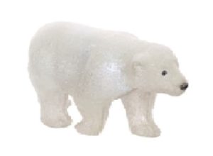 Φωτεινή Αρκούδα Παγωμένη 32x11x15 cm (04.WΗ-1003-4)