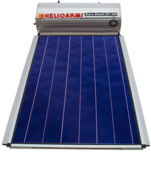 Helioakmi Megasun Ηλιακός Θερμοσίφωνας 160 lt Glass Διπλής Ενέργειας με 2.62 τ.μ. Συλλέκτη