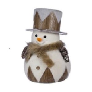 Διακοσμητικός Χιονάνθρωπος με Καπέλο 45 cm (04.RS1170-45)