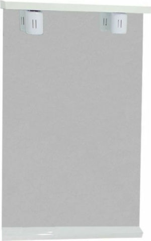 Gloria Universal Καθρέπτης Μπάνιου με Εταζέρα & Φως 52x12.5x71 cm [58-9000]