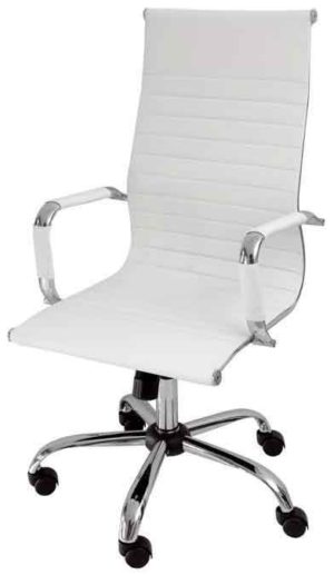 Καρέκλα Γραφείου Λευκή Velco [#66-23539]