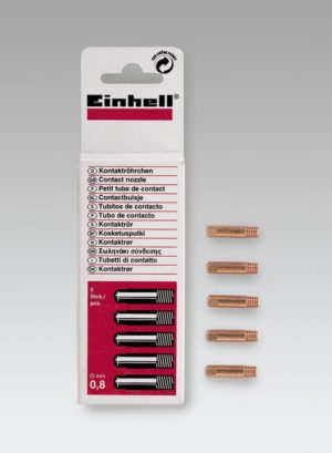 Einhell Σωληνάκια επαφής 0,6mm σέτ 5 τμχ. για όλες τις ηλεκτροσυγκολλήσεις ARGON [1576200]