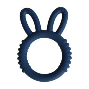 Μασητικό οδοντοφυΐας από σιλικόνη Navy Bunny
