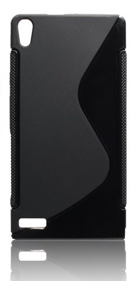 Θήκη Huawei P6 Silicone Case S-Line for HUAWEI P6 - Black (TPU) MPS10394