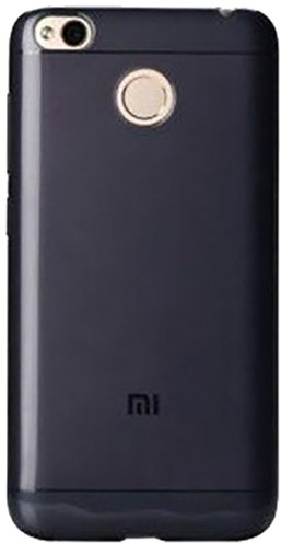 Official Xiaomi Θήκη Σιλικόνης Xiaomi Redmi 4X - Black (NYE5632GL) NYE5632GL