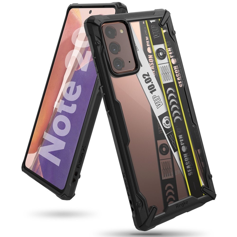 Ringke Fusion X Θήκη Σιλικόνης Samsung Galaxy Note 20 - Ticket Band (8809716077663) 72414