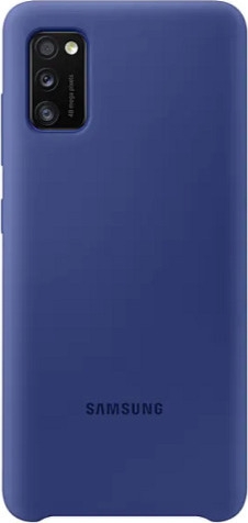 Official Samsung Silicone Cover Θήκη Σιλικόνης Samsung Galaxy A41 - Blue (EF-PA415TLEGEU) 13015222