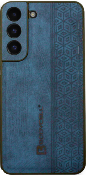 Bodycell Pattern Leather - Σκληρή Θήκη Samsung Galaxy S22 Plus 5G - Blue (5206015068775) BY-00039