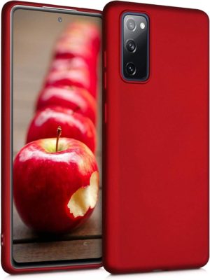 KWmobile Θήκη Σιλικόνης Samsung Galaxy S20 FE - Metallic Dark Red (53930.36) 53930.36