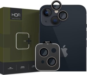 Hofi Camring Pro+ Αντιχαρακτικό Γυαλί Προστασίας για Φακό Κάμερας - Apple iPhone 15 / 15 Plus - Black (9319456604511) 115672