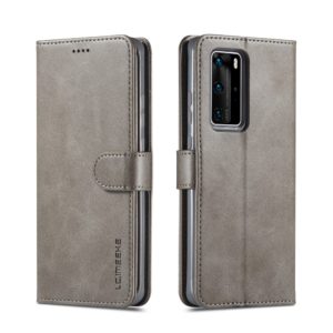 Θήκη Huawei P40 Pro LC.IMEEKE Wallet leather stand Case-grey MPS14366