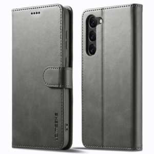 Θήκη Samsung Galaxy S23 LC.IMEEKE Wallet Leather Stand-Grey MPS15789