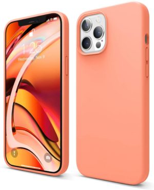 Elago Premium Θήκη Σιλικόνης Apple iPhone 12 Pro Max - Orange (ES12SC67-OR) ES12SC67-OR