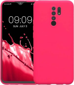 KWmobile Θήκη Σιλικόνης Xiaomi Redmi 9 - Neon Pink (52766.77) 52766.77