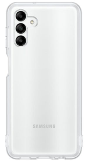 Official Samsung Θήκη Σιλικόνης Soft Clear Cover - Samsung Galaxy A04s - Transparent (EF-QA047TTEGWW) 13019812