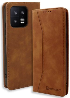 Bodycell Θήκη - Πορτοφόλι Xiaomi 13 - Brown (5206015017667) 04-01111